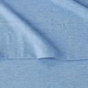 Amazon Basics Cotton Jersey Bed Sheet Set - King, Sky Blue