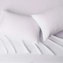 Amazon Basics Cotton Jersey Bed Sheet Set - King, Sky Blue