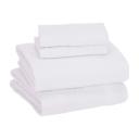 Amazon Basics Cotton Jersey Bed Sheet Set - King, Sky Blue
