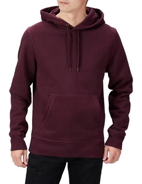 Amazon Essentials Men's Hooded Fleece Chest Stripe Sweatshirt