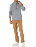 Amazon Essentials Men's Hooded Fleece Chest Stripe Sweatshirt