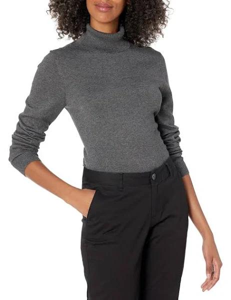 Amazon Essentials Women's Classic Fit Lightweight Long-Sleeve Turtleneck Sweater