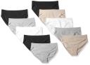 Amazon Essentials Women's Cotton Stretch Hi-Cut Brief Panty