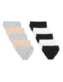 Amazon Essentials Women's Cotton Stretch Hi-Cut Brief Panty