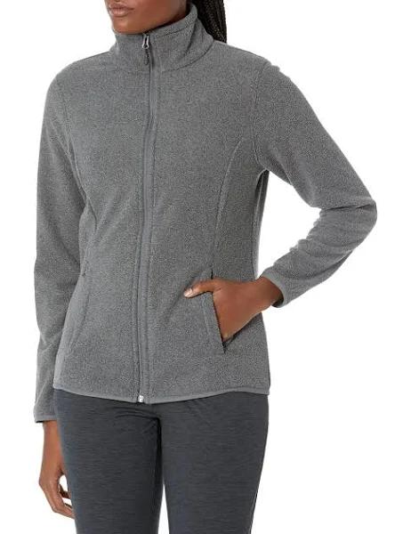 Amazon Essentials Women's Plus Size Full-Zip Polar Fleece Jacket