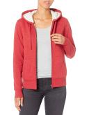 Amazon Essentials Women's Sherpa-Lined Fleece Full-Zip Hooded Jacket