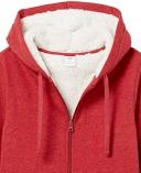 Amazon Essentials Women's Sherpa-Lined Fleece Full-Zip Hooded Jacket