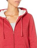 Amazon Essentials Women's Sherpa-Lined Fleece Full-Zip Hooded Jacket
