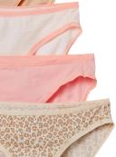 Amazon Essentials Womens WAE90087FL18 Cotton Stretch Bikini Panty, 10-Pack Bikini Style Underwear