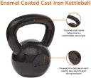 AmazonBasics Cast Iron Kettlebell