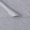 AmazonBasics Heather Jersey Sheet Set - Full, Light Grey