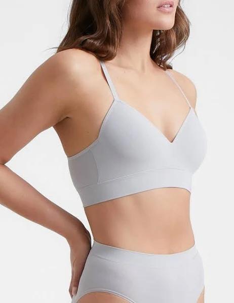 Ambra Bondi Bare Longline Bra Cloud Grey 16-18