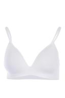 Ambra Seamless Singles Wirefree Bra 10B / White