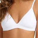 Ambra Seamless Singles Wirefree Bra 10C / White