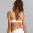 Ambra Seamless Singles Wirefree Bra 14D / White