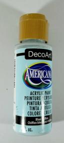 Americana Acrylic Paint 2oz - Blue Chiffon Opaque