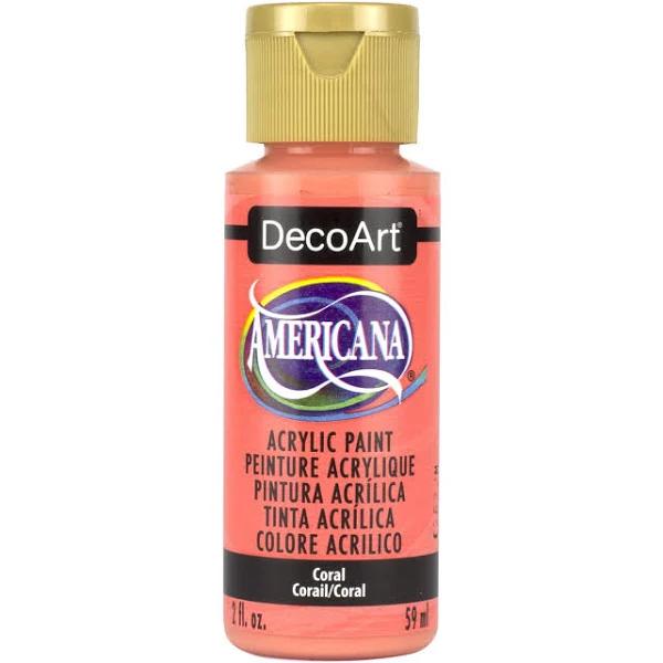 Americana Acrylic Paint 2oz Coral