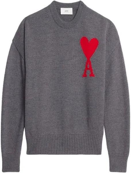 AMI De Coeur Wool Jumper - L