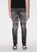 AMIRI Grey Bandana Thrasher Jeans