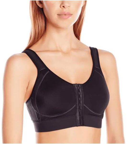 Amoena Ester Front Fastening Bra (Colour: Black, Size: 36C)