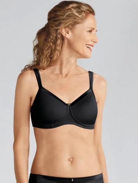 Amoena Lara Satin Wire Free Mastectomy Bras. Prosthetic Bras 12DD