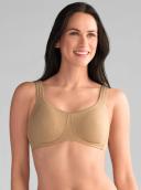 Amoena Mona Cognac Soft Cup Bra - Cognac