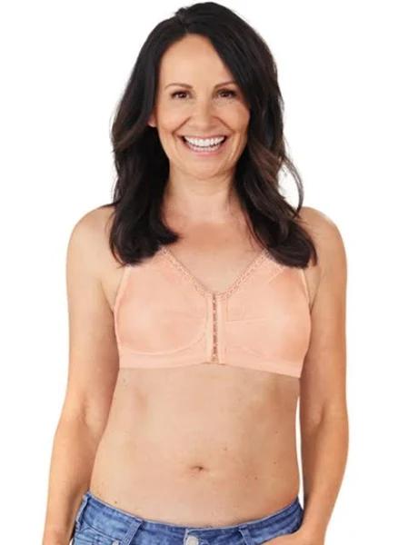 Amoena Nancy Front Fastening Mastectomy Bras. Pocketed Bras 26C