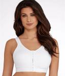 Amoena White Ester Post Surgical Bra, US 36DD