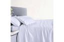 Amor 100% Cotton Thermal Soft Flannelette Sheet Set, King / White