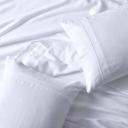 Amor 100% Cotton Thermal Soft Flannelette Sheet Set, King / White