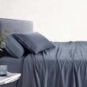 Amor 100% Cotton Thermal Soft Flannelette Sheet Set, King / White