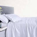 Amor 100% Cotton Thermal Soft Flannelette Sheet Set, King / White