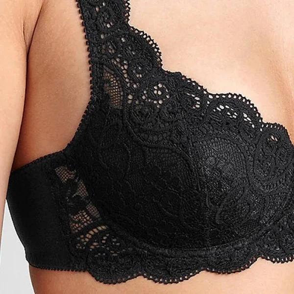 Amourette Wired Padded Bra in Black - 16D - Triumph