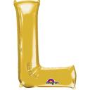 Anagram Gold Jumbo Letter Foil Balloon - O