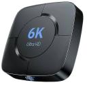 Android TV Box Support 6K 3D 4GB 32GB H616 Puce Wi-Fi 2.4G/5G LAN 100m-black