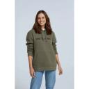 Animal Womens/Ladies Maya Organic Hoodie Green 20 UK Organic Cotton Womens Hoodie