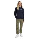 Animal Womens/Ladies Maya Organic Hoodie Green 20 UK Organic Cotton Womens Hoodie