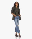 ANINE Bing Green Quinn Blazer