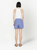 ANINE Bing Liam Boxer Short in Blue and White Stripe