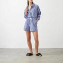 ANINE Bing Liam Boxer Short in Blue and White Stripe