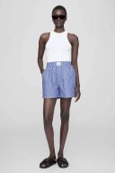 ANINE Bing Liam Boxer Short in Blue and White Stripe