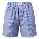 ANINE Bing Liam Boxer Short in Blue and White Stripe