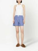 ANINE Bing Liam Boxer Short in Blue and White Stripe