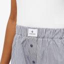 ANINE Bing Liam Striped cotton-poplin Shorts - Women - Gray Matching Separates - XS