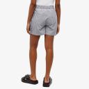 ANINE Bing Liam Striped cotton-poplin Shorts - Women - Gray Matching Separates - XS