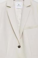 ANINE Bing Quinn Blazer in Dove | The New Trend Dove / M