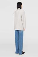 ANINE Bing Quinn Blazer in Dove | The New Trend Dove / M