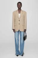 ANINE Bing - Quinn Blazer, Women , Beige