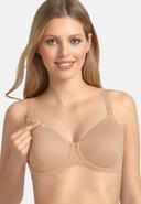 Anita 5068-722 Skin Beige Non-Padded Underwired Maternity Nursing Bra