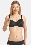 Anita Basic Microfibre Underwire Nursing Bra Black